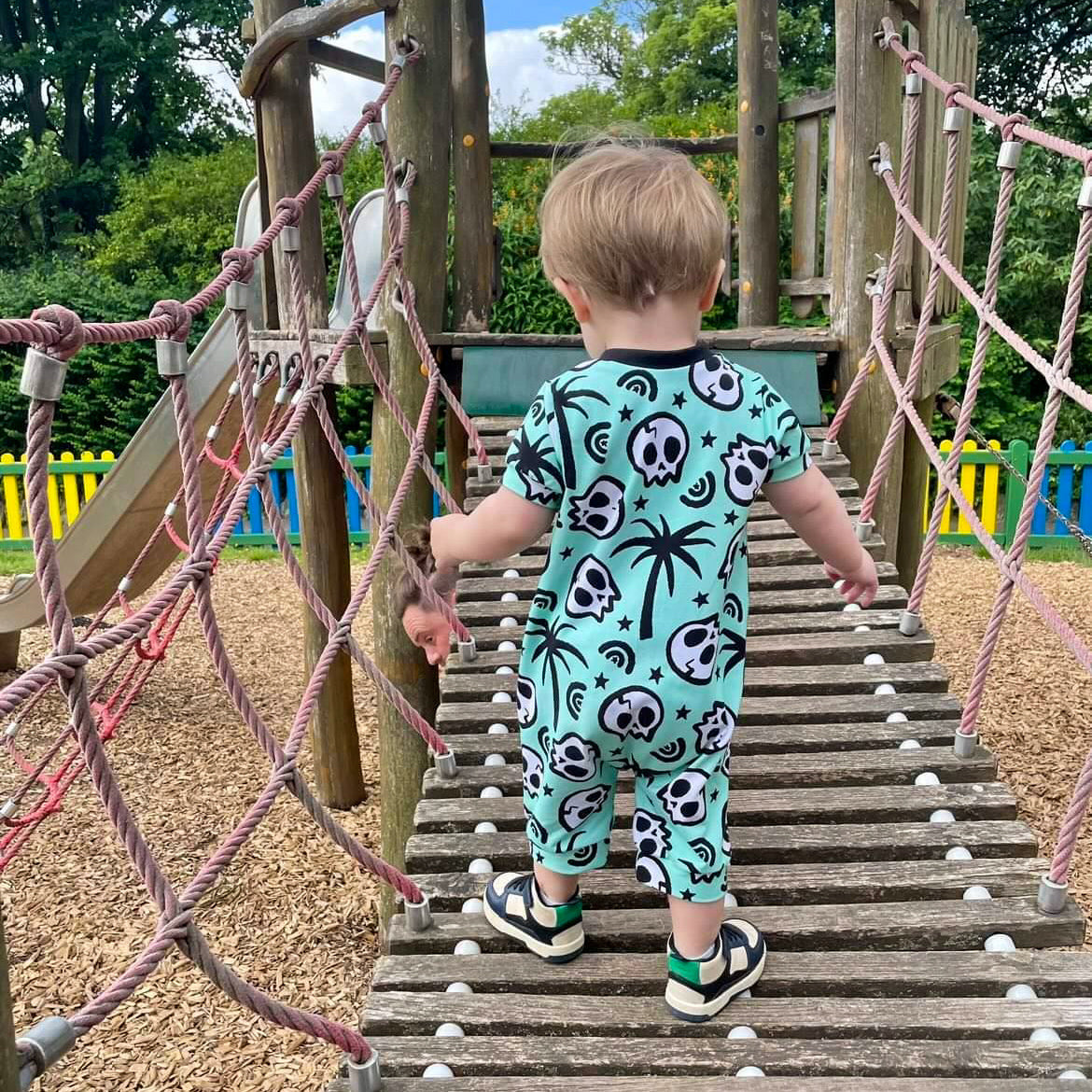 Summer Playsuit - All in stock fabrics